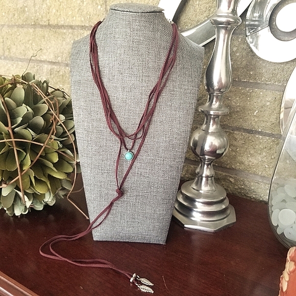 Boho Layered Tassel Necklace - Picture 8 of 11